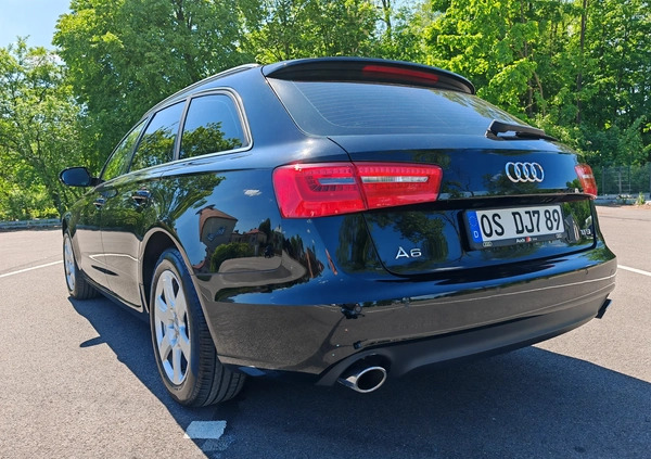 Audi A6 cena 52900 przebieg: 203400, rok produkcji 2012 z Myszków małe 742